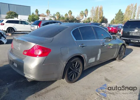 2010 Infiniti G37 Journey from USA, damaged, VIN JN1CV6AP9AM403033